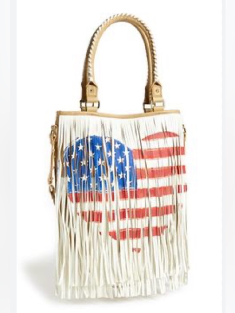 ⭐️NWOT Steve Madden American Heart Fringed Bag⭐️
